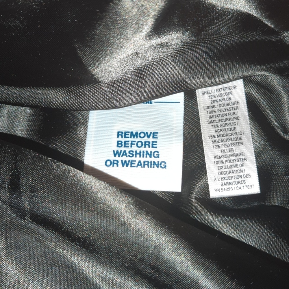 Old Navy Velour Vest with hood - Picture 2 of 8
